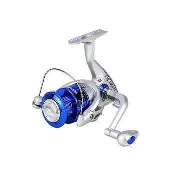 Катушка для спиннинга безынерционная Yumoshi SA 1000 Silver-Blue  5431-21097 фото