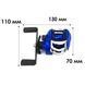 Котушка мультиплікаторна Yumoshi AM 200 Blue-Black Right 12499-74890 фото 4